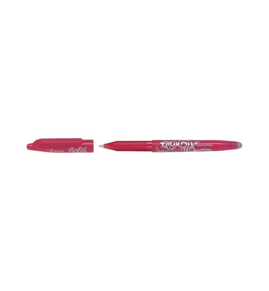 PILOT - Stylo à bille roulante Frixion ball 0.7 mm, Rose