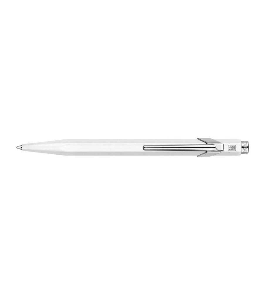 CARAN D'ACHE - Stylo bille 849 Classic Line M, blanc