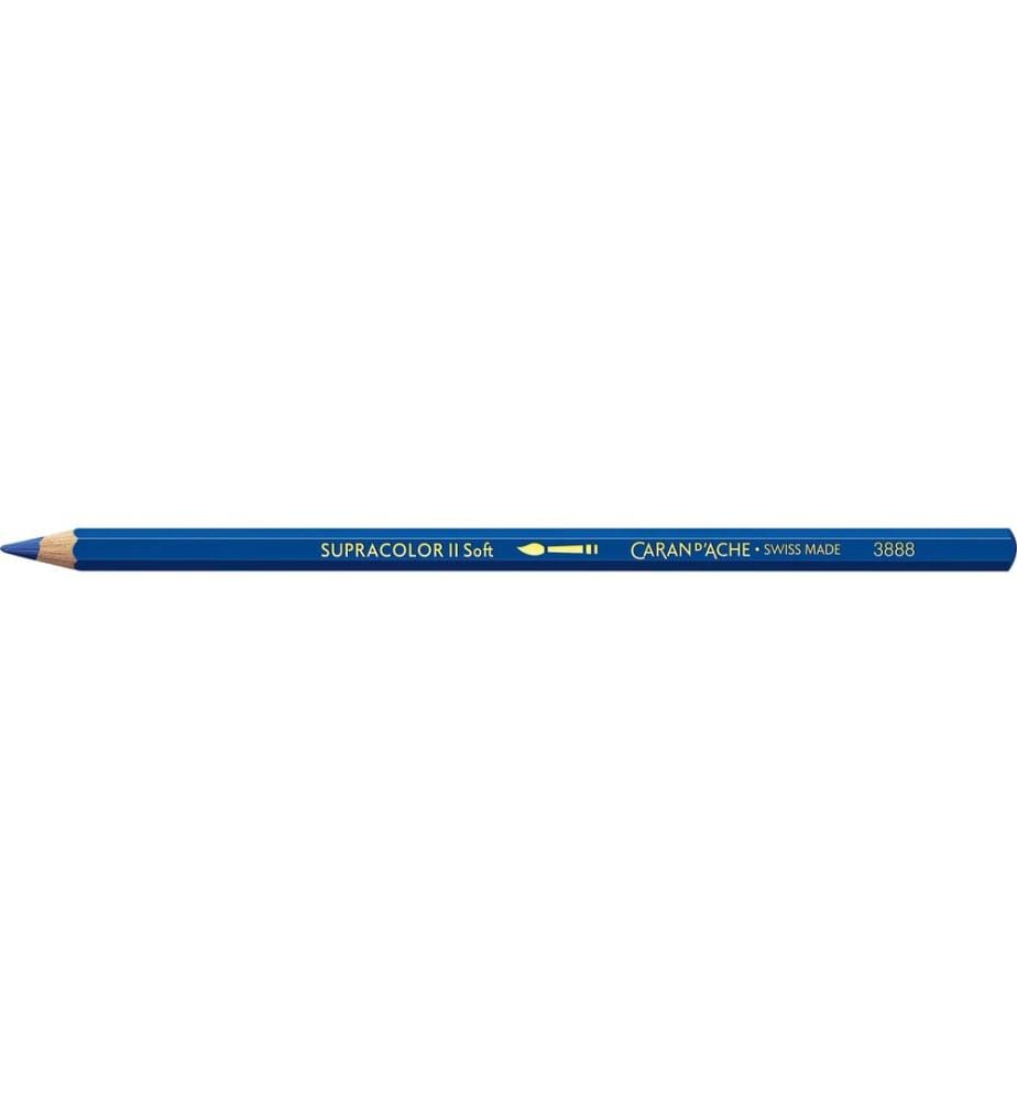 CARAN D'ACHE - Crayons de couleur Supracolor Ultramarin, 1 pièce