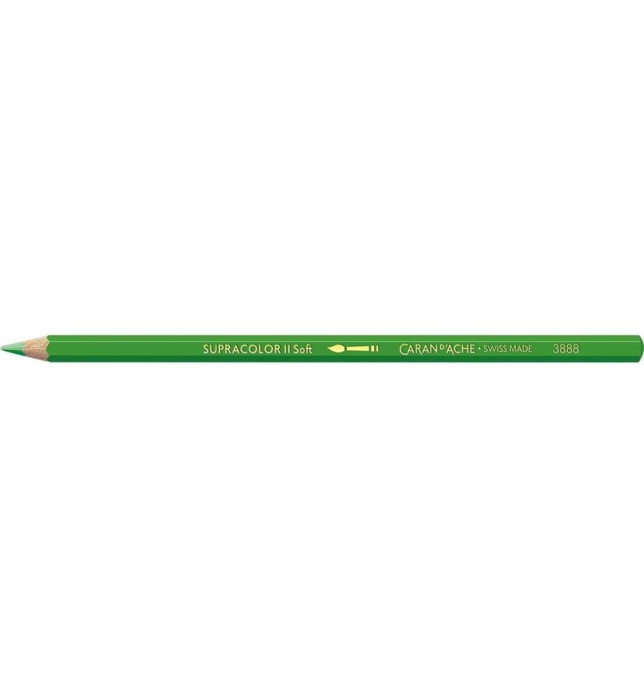 CARAN D'ACHE - Crayons de couleur Supracolor Vert jaune, 1 pièce