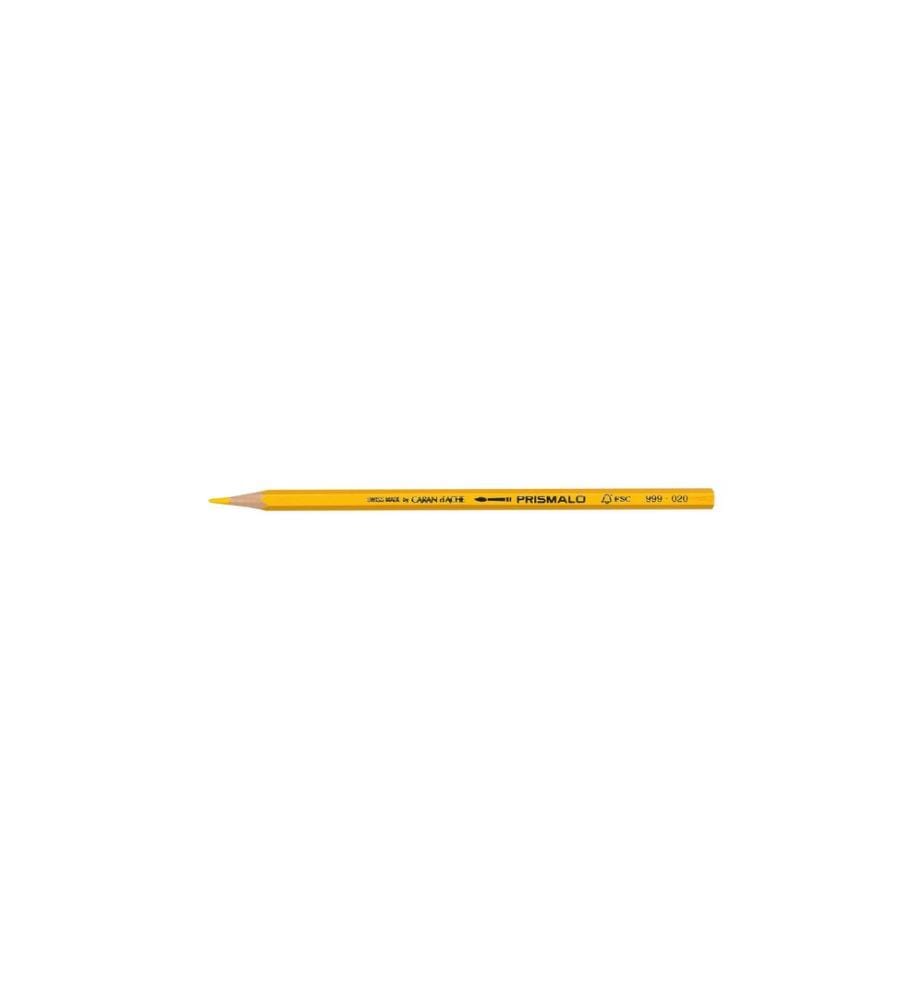 CARAN D'ACHE - Crayons de couleur Prismalo 3 mm, 1 pièce, jaune d'or