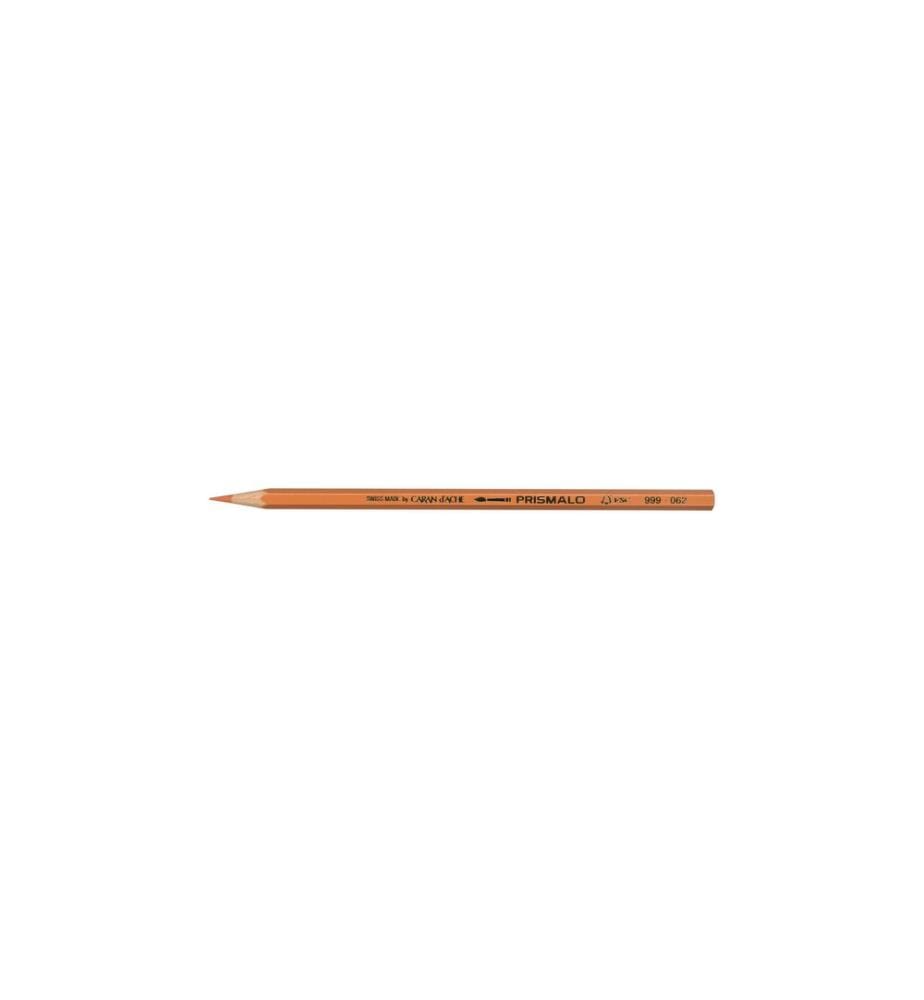 CARAN D'ACHE - Crayons de couleur Prismalo 3 mm, 1 pièce, rouge vénitien