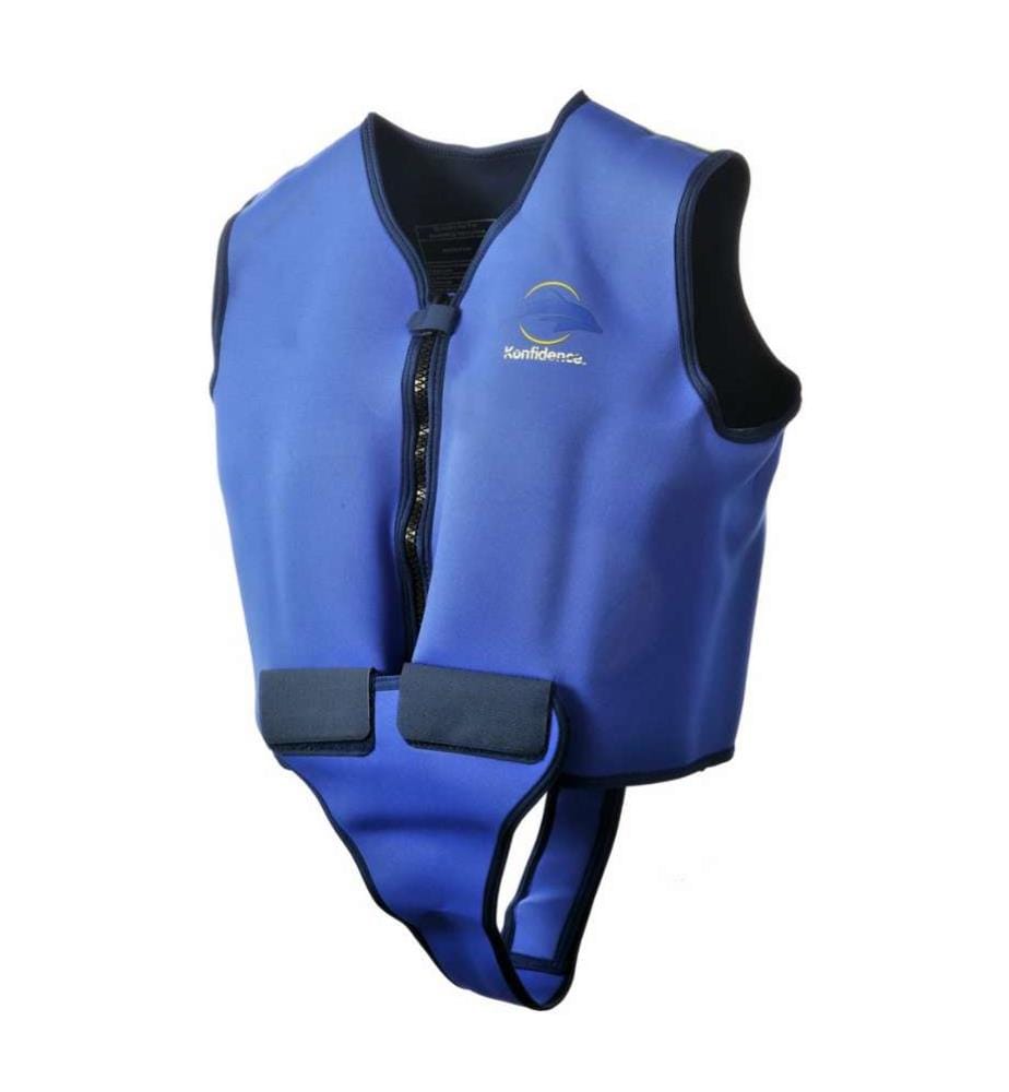 Gilet de Natation Pour Adultes Bleu-Jaune Tour de Buste 116-127 Cm