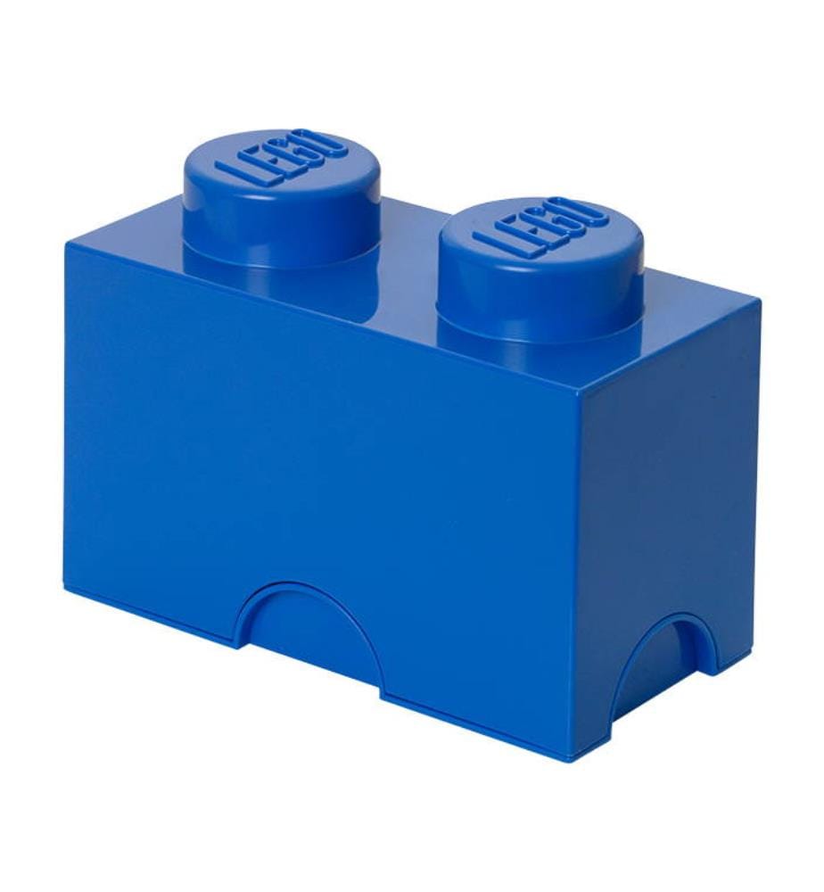 Brique de Rangement 2 Blocs - 125 x 250 x 180 mm - Bleu