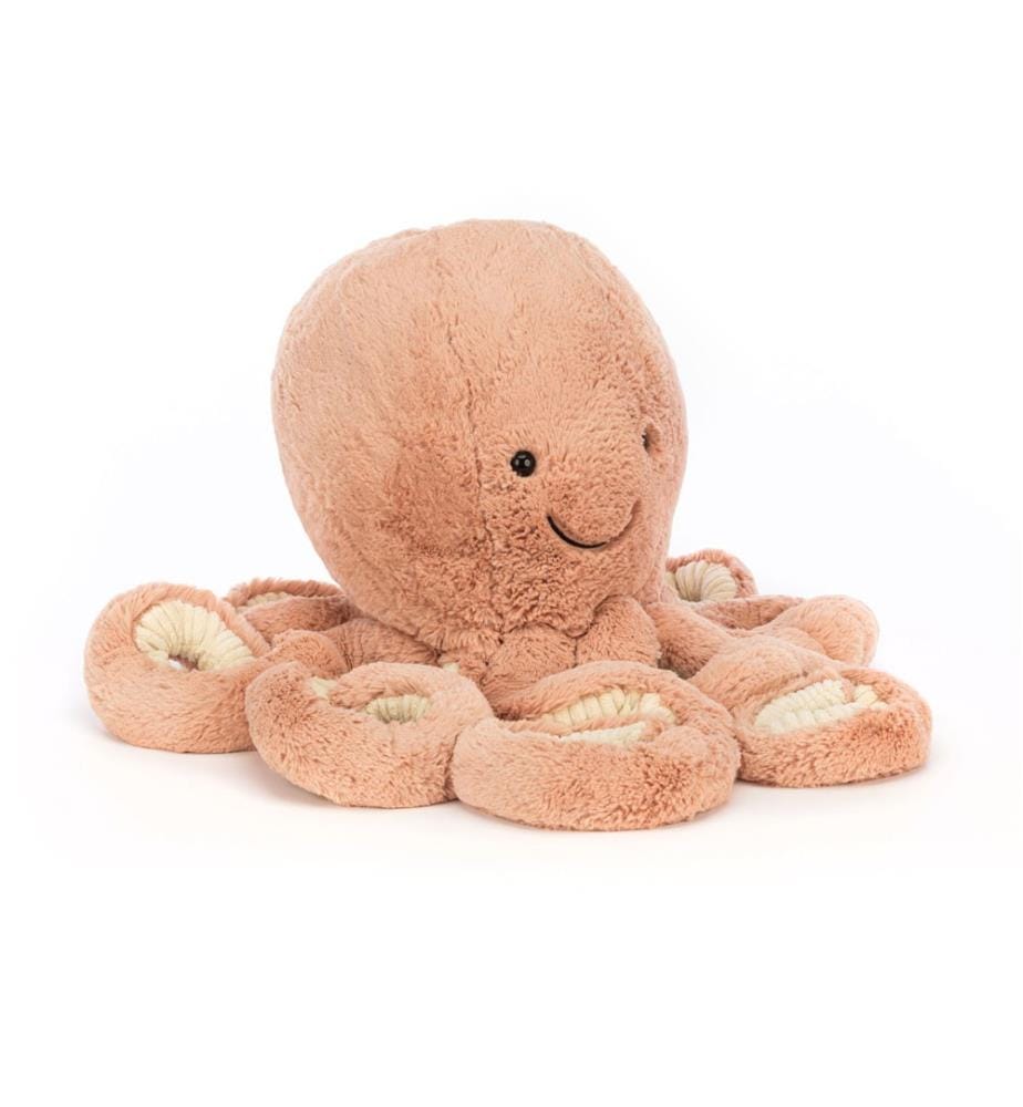 Peluche Odell Octopus, Peach