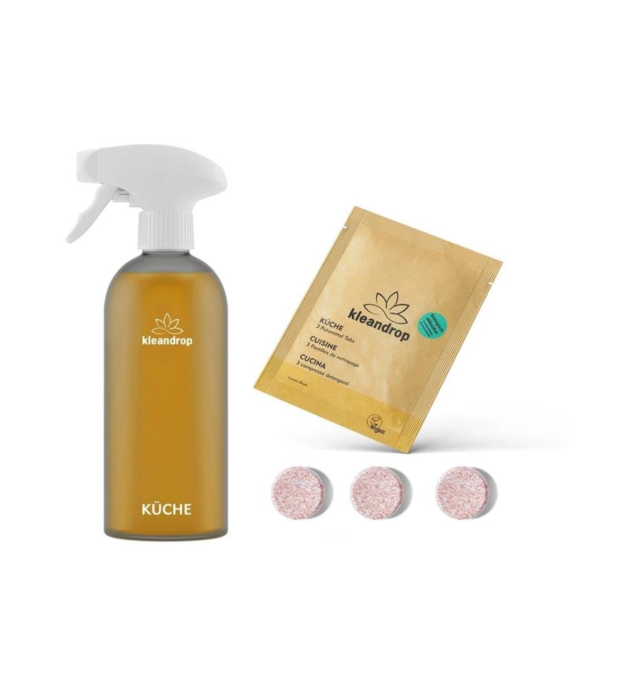 KLEANDROP - Nettoyant pour cuisine Kit de démarrage 3 Pièce/s