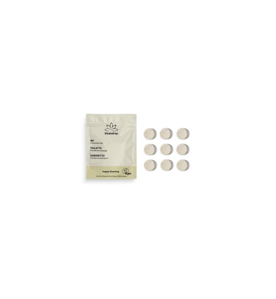 KLEANDROP - Nettoyant pour WC Tabs 9 pièces