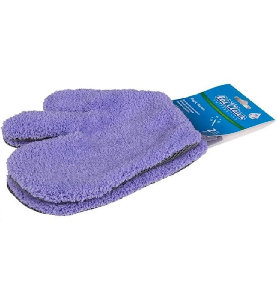 EDI BAUR - Gant de nettoyage Magic Purple 2 Pièce/s, Violet