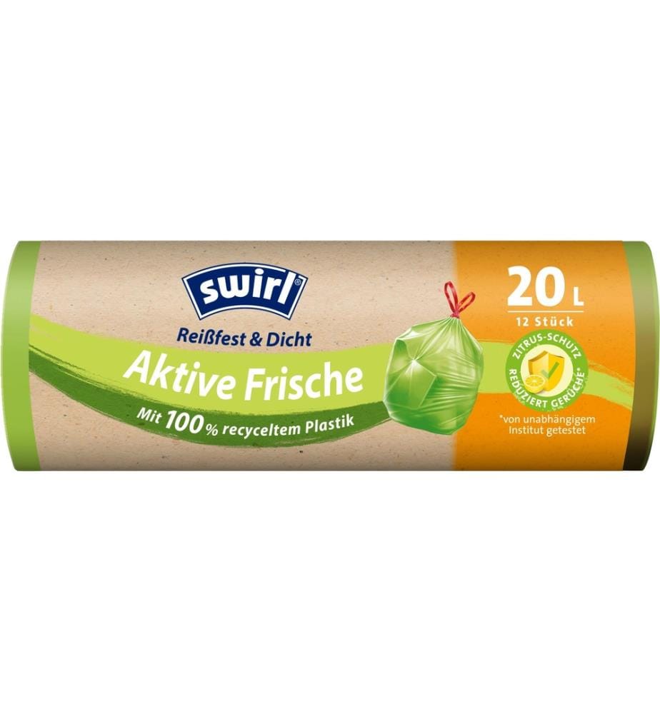SWIRL - Sacs poubelle Fraîcheur Active 20 l, 12 Pièce/s