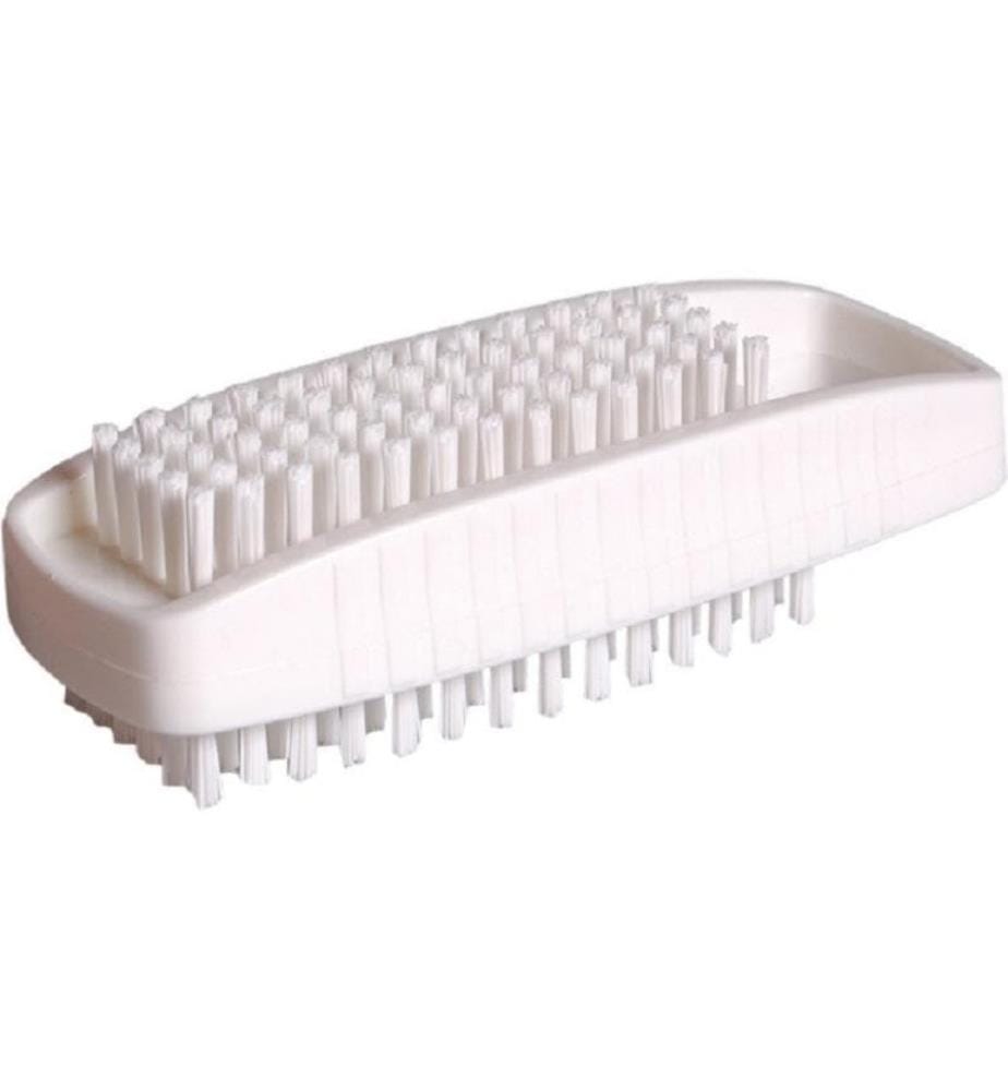 EDI BAUR - Brosse à laver les mains Blanc, 10.5 x 4 x 3 cm