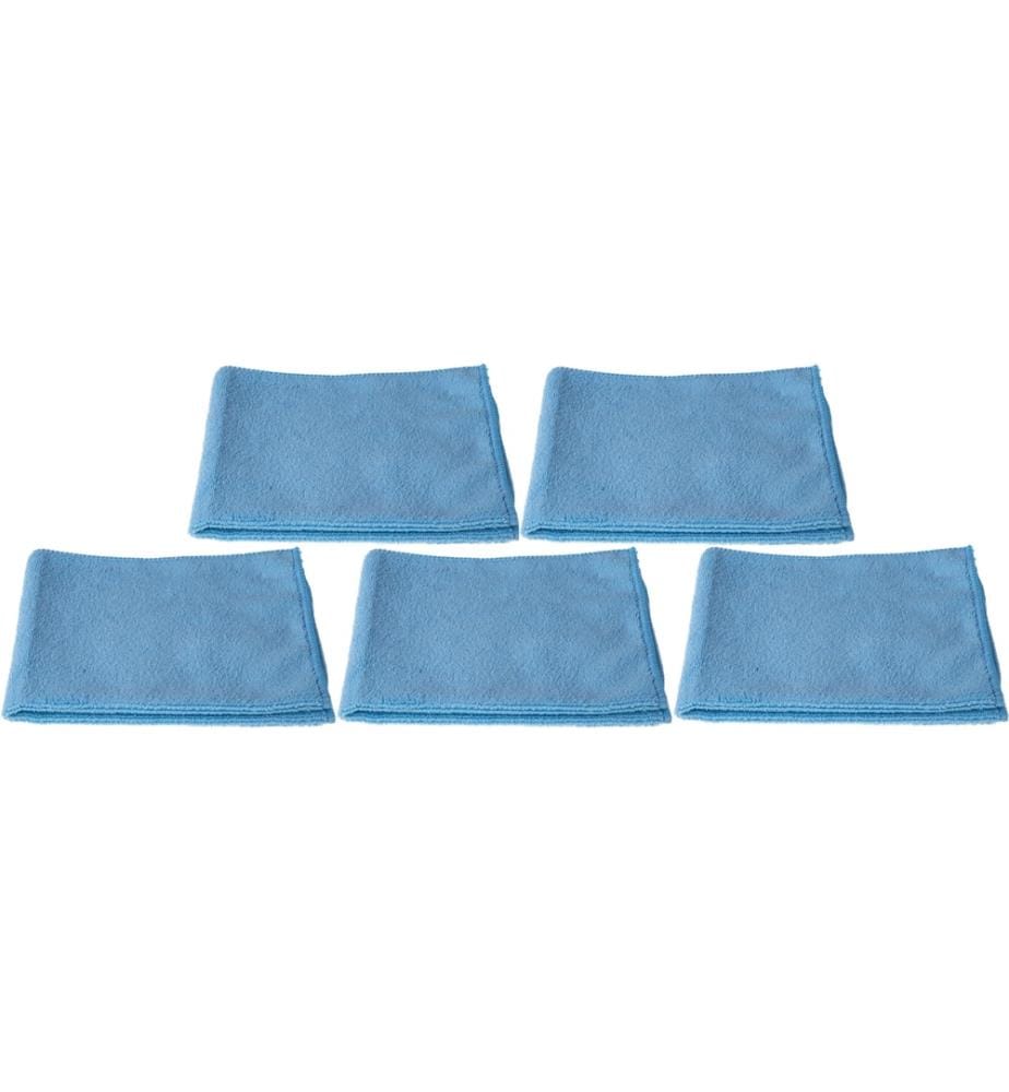 EDI BAUR - Chiffon de nettoyage en microfibre Universal 5 Pièce/s, Bleu