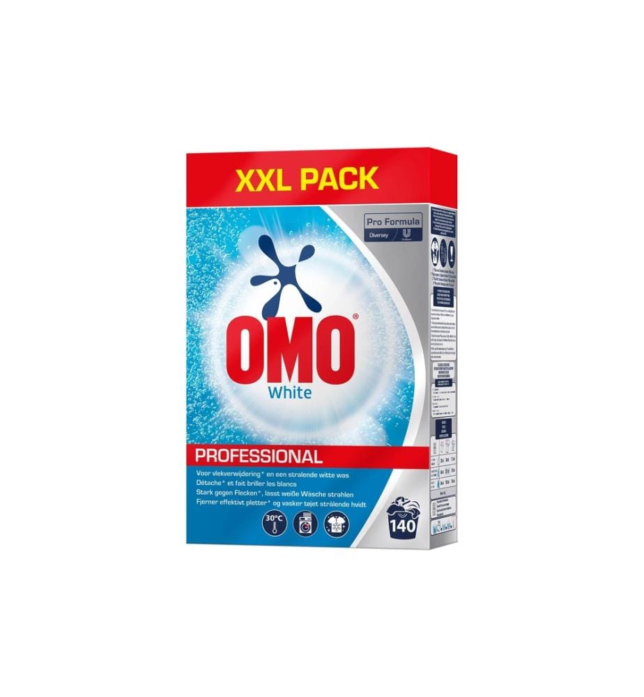 DIVERSEY PRO - Formula Lessive en poudre Omo Pro Formula White 7 kg