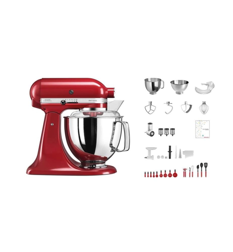 KitchenAid Robot ménager Artisan KSM200 Rouge