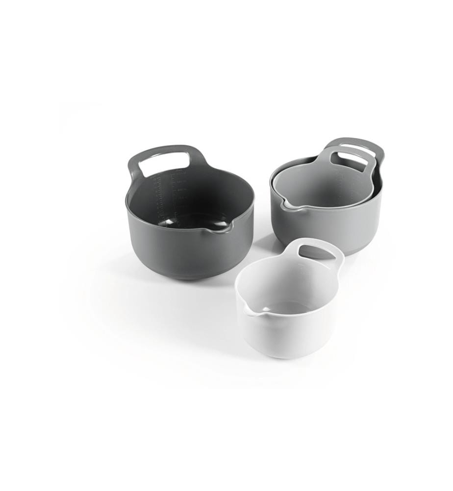 GOURMETMAXX - Bol 4 pièces, , 1 Pièce/s, Gris/Noir/Blanc