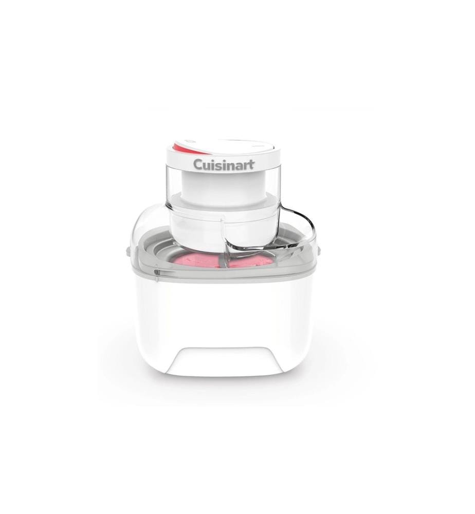 Cuisinart - Machine à glace ICEM10E 0.475 l, Blanc