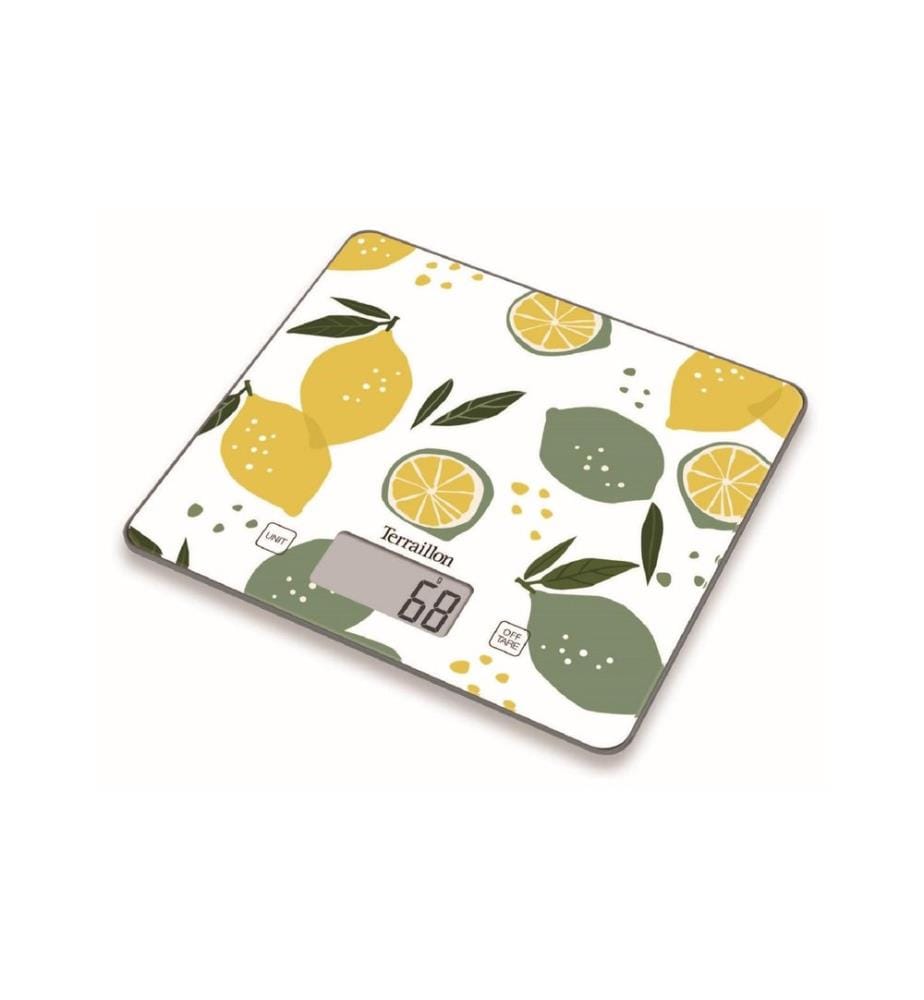 Terraillon - Balance de cuisine T1040 Fruit Citron Jaune/Blanc