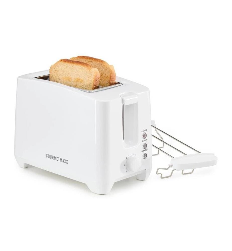 GOURMETMAXX - Grille-pain Blanc