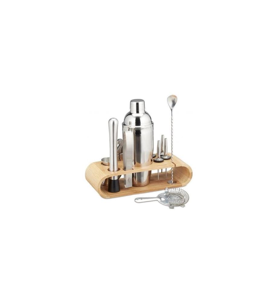 RELAXDAYS - Kits à cocktail 680 ml, Argenté