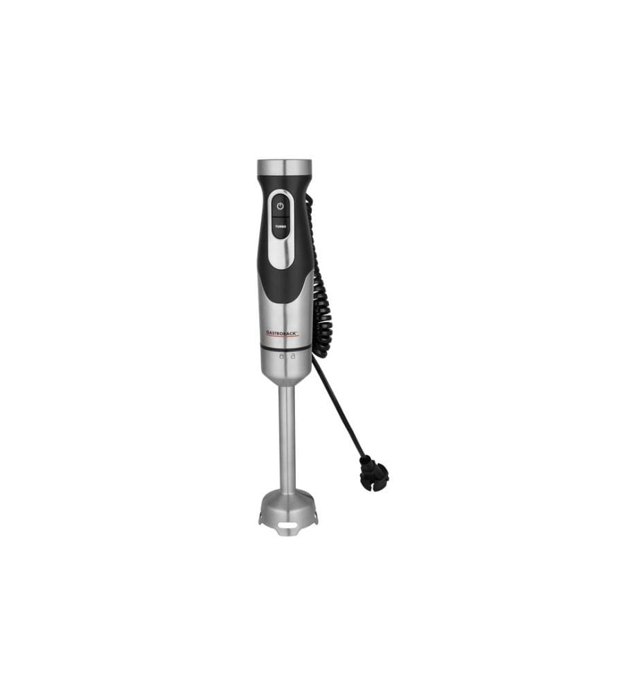 GASTROBACK - Mixeur plongeant Powermix FlexCord Noir/Argenté