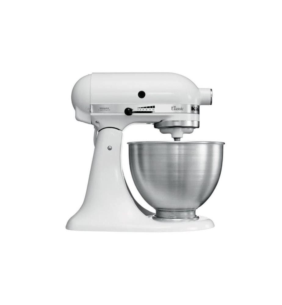 KitchenAid Robot ménager Classic 5K45SSSWH Blanc