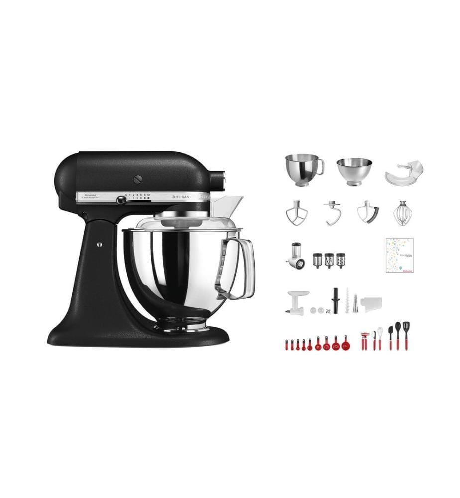 KitchenAid Robot ménager Artisan KSM200 Noir mat