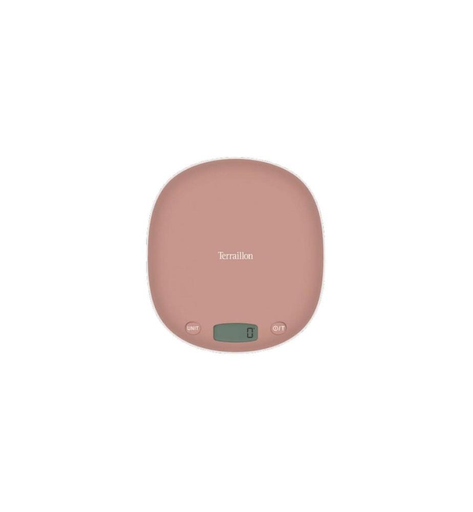 Terraillon Balance de cuisine Macaron + Re-cycle rose