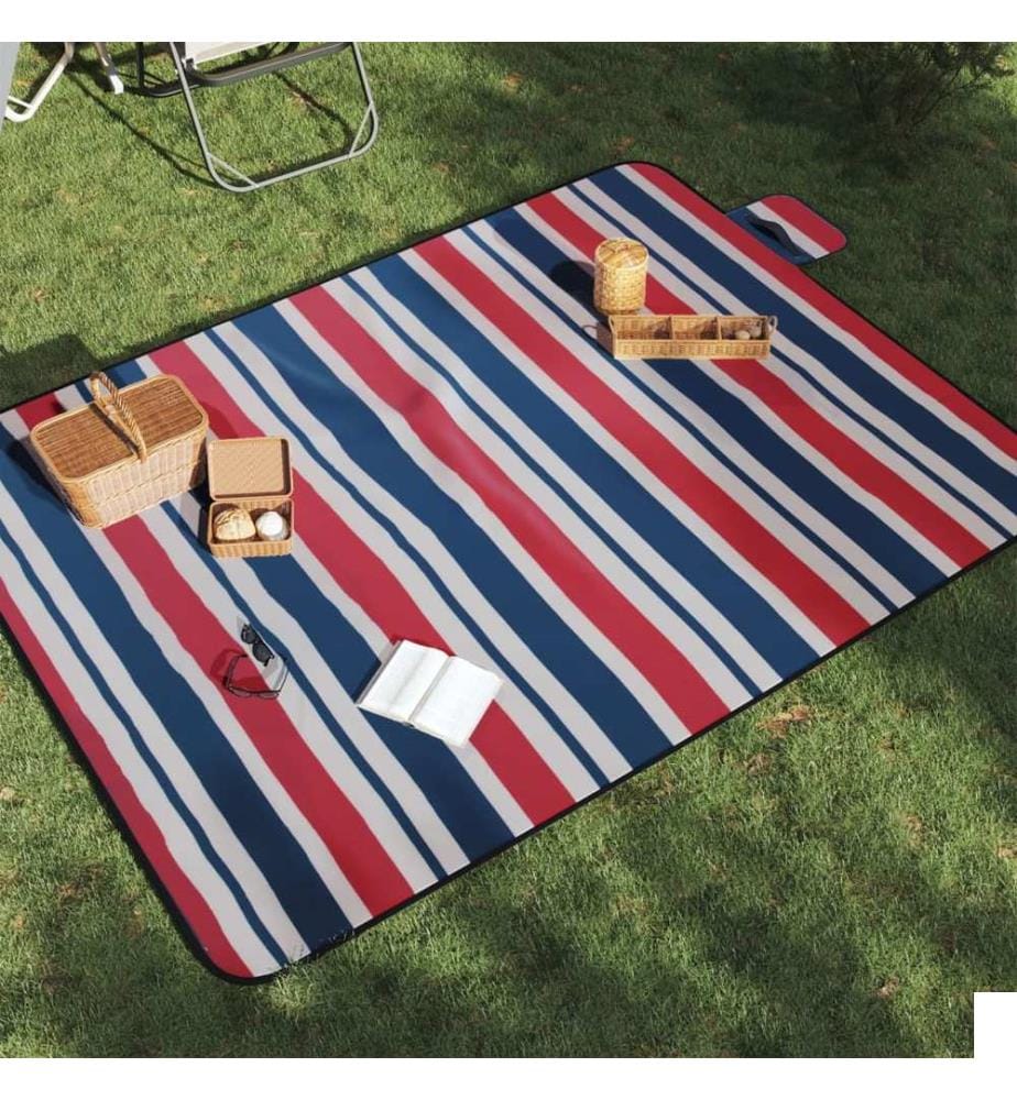 Couverture de pique-nique pliable 200x150 cm velours