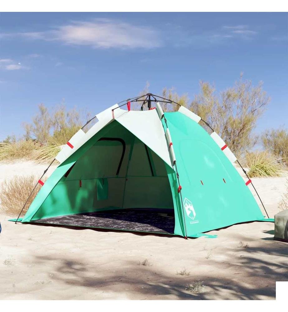 Tente de plage 3 personnes libération rapide imperméable