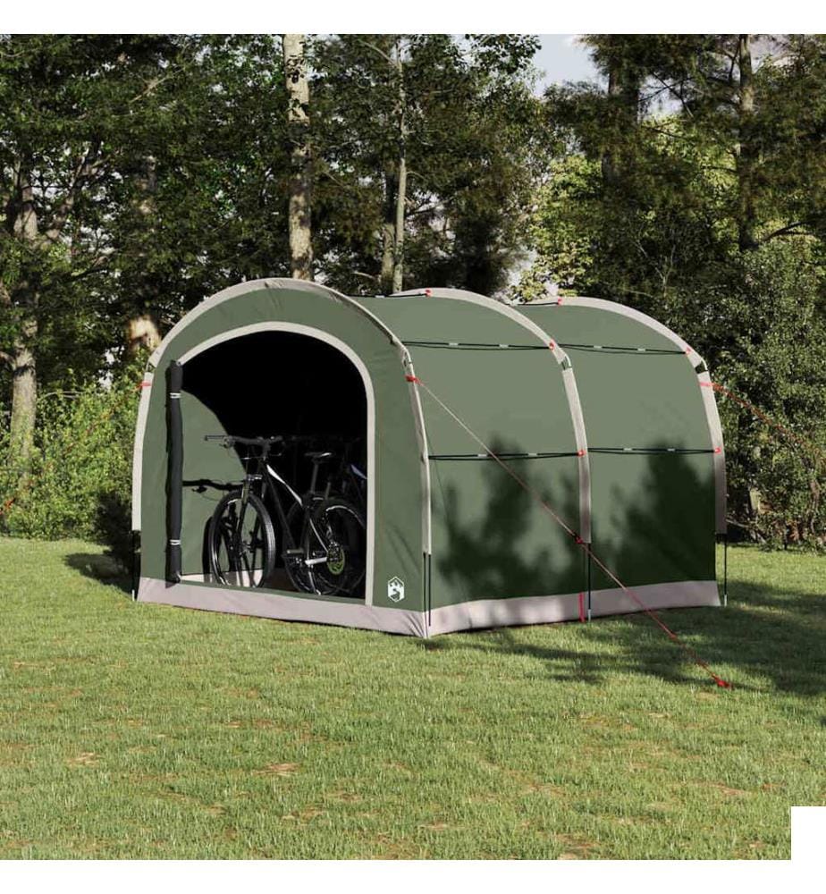 Tente avec toit avec stockage Vert 268 x 240 x 191 cm Polyester