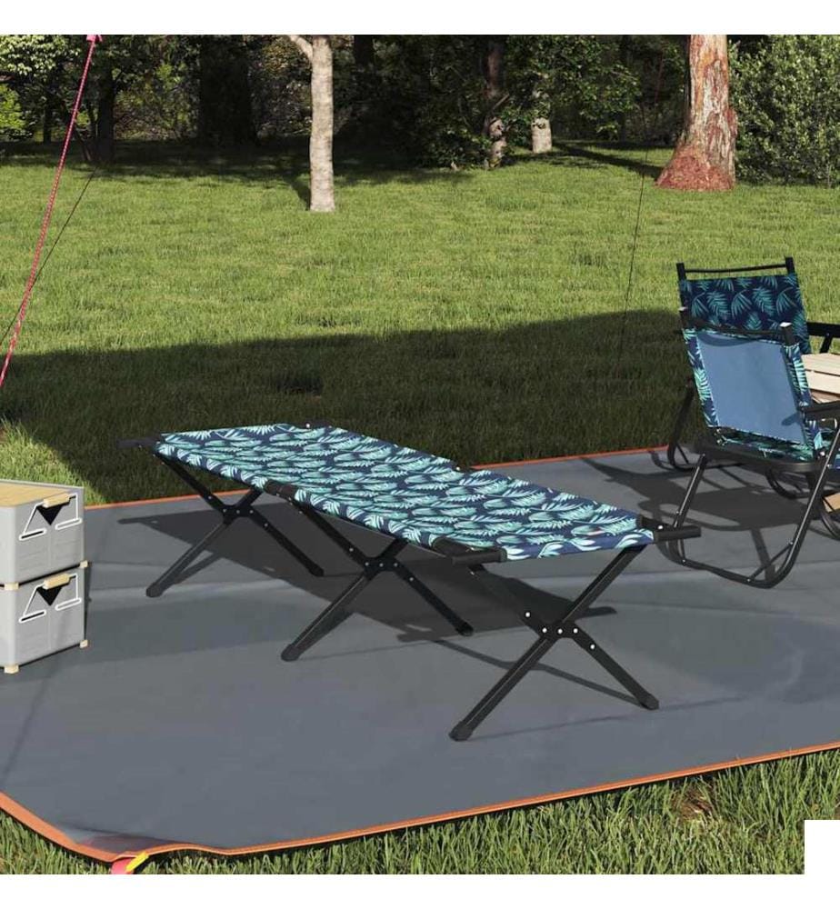 Lit de camping pliant Foret 193 x 69 x 45 cm Tissu Oxford