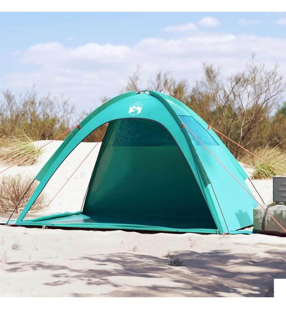 Tente de plage vert d'eau imperméable