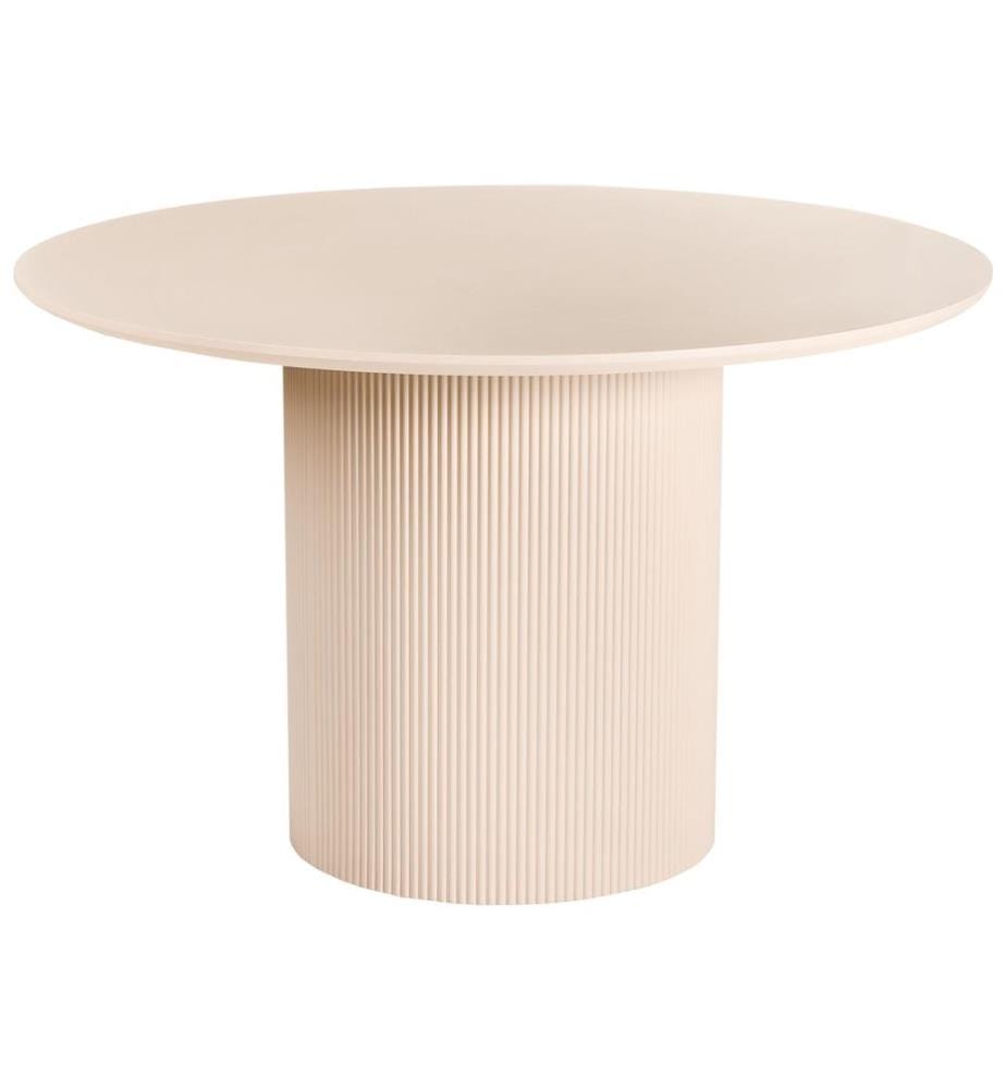 Table de repas NEWELL Beige clair 120 cm 120 cm