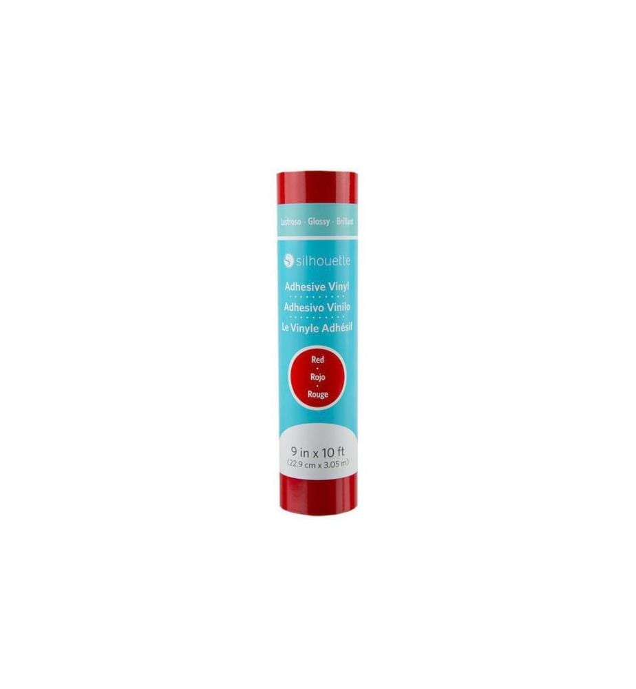SILHOUETTE - Film de vinyle Glossy 22.9 cm rouge