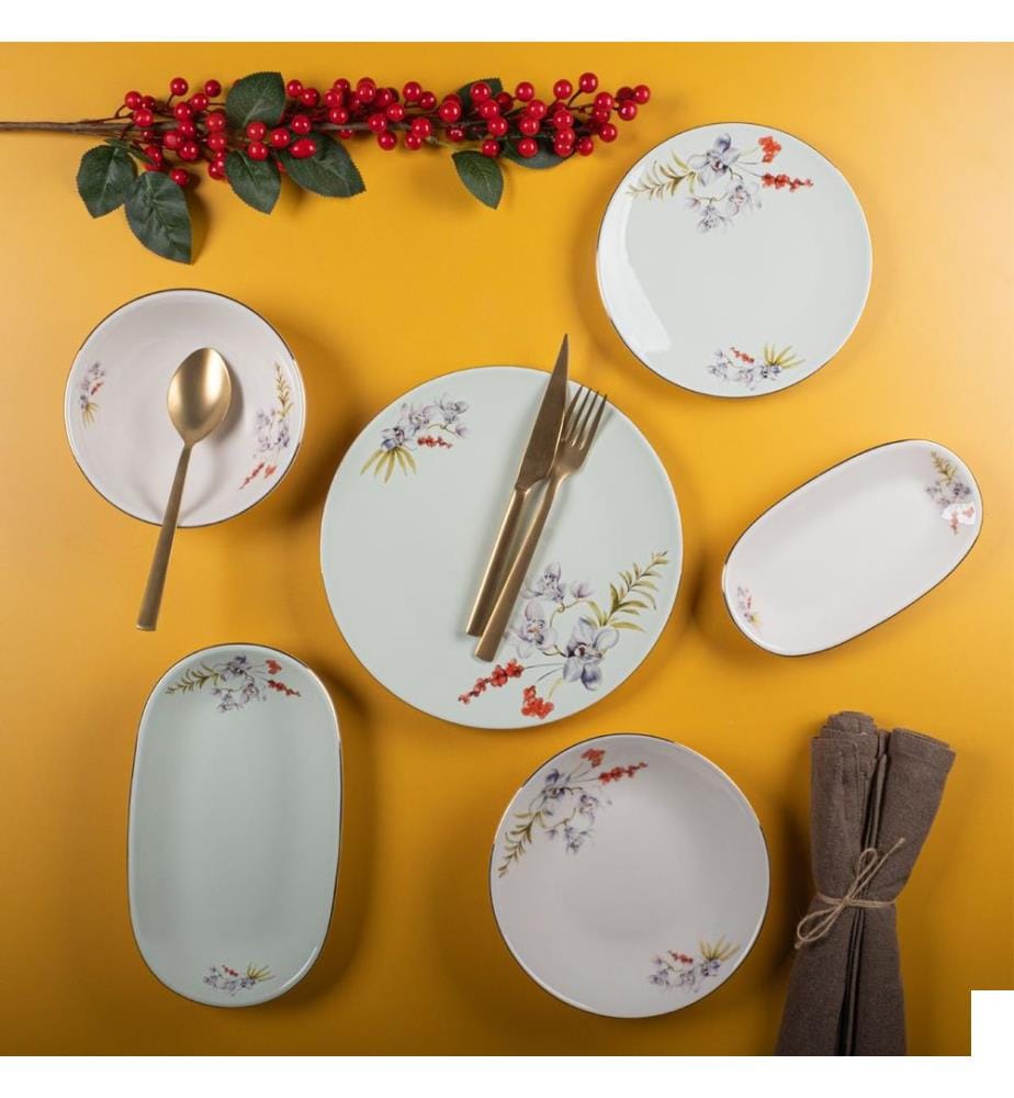 Service de Table 29 Pièces en Porcelaine