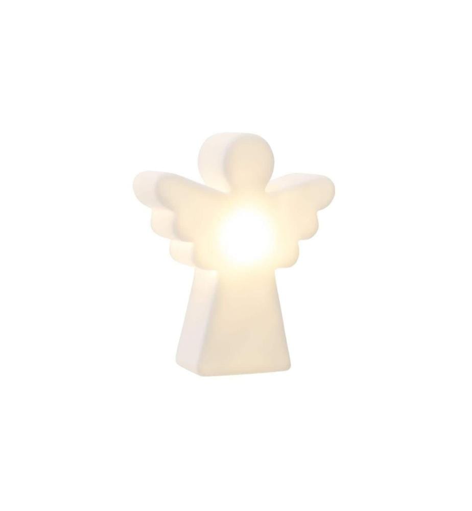 8 SEASONS - Design Figurine LED Shining Angel Micro, Blanc