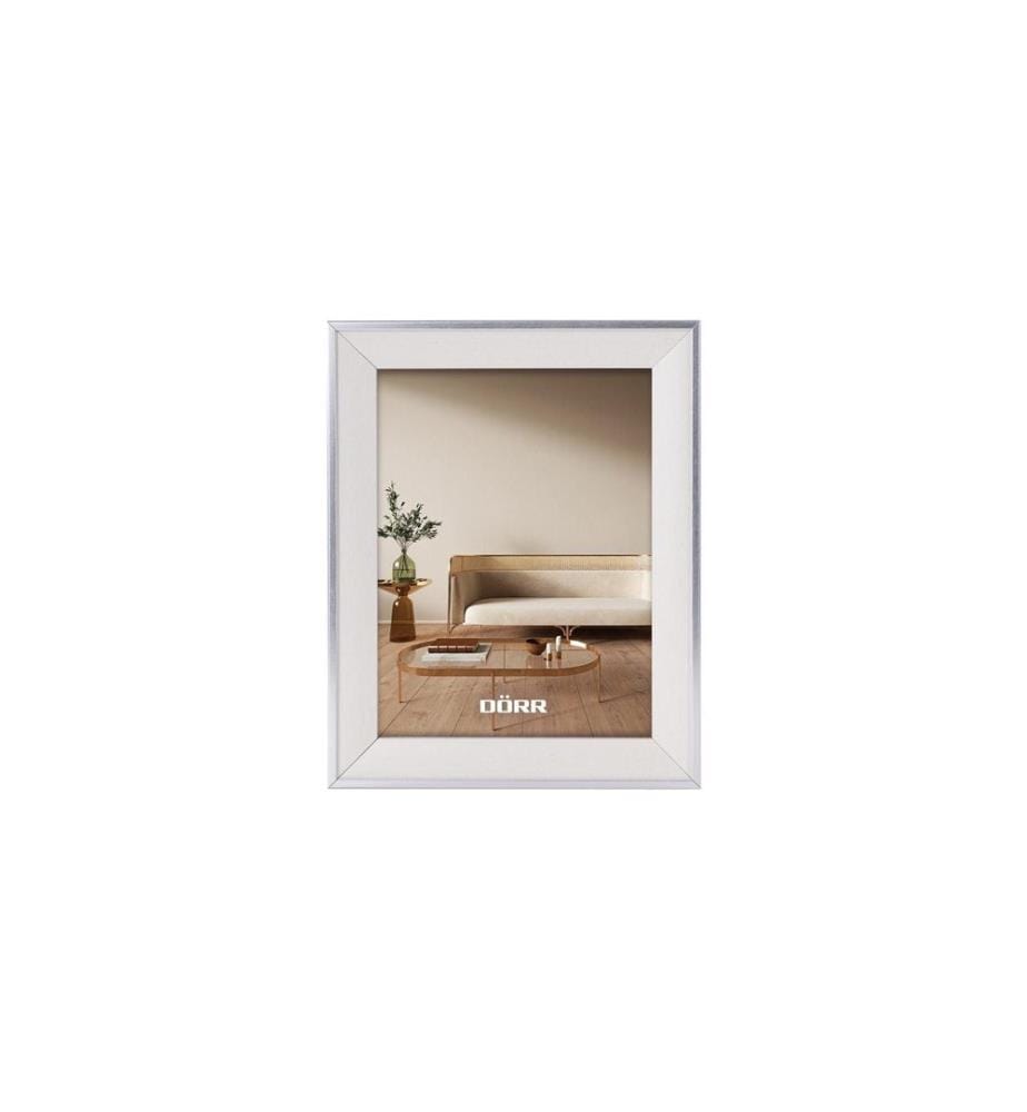 DÖRR - Cadre photo Villa Blanc mat, 30 x 40 cm