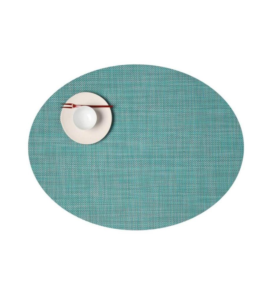 Set de table Chilewich Mini Basketweave 36 cm x 49 cm, Turquoise