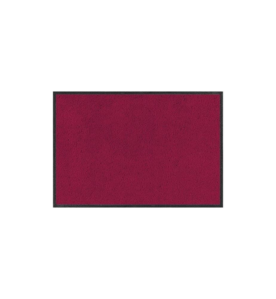 wash+dry Tapis de sol Weinrot 75 x 120 cm