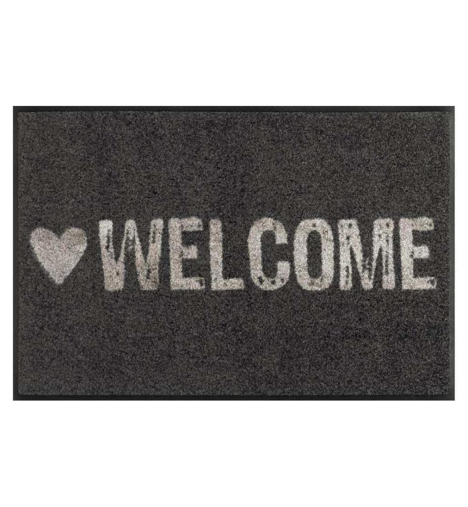 wash+dry Tapis de sol Warmly Welcome 50 x 75 cm