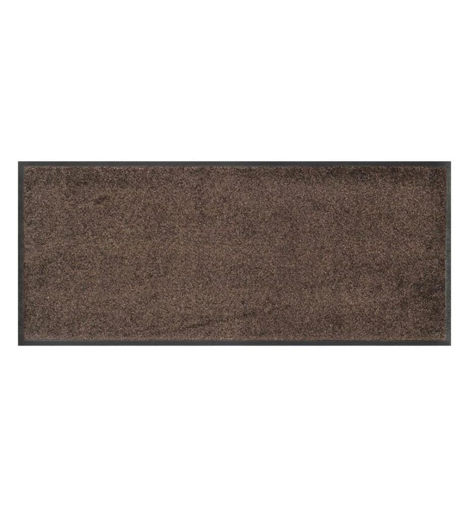 wash+dry Tapis de sol Taille de chaussure, 35 x 120 cm Marronibraun