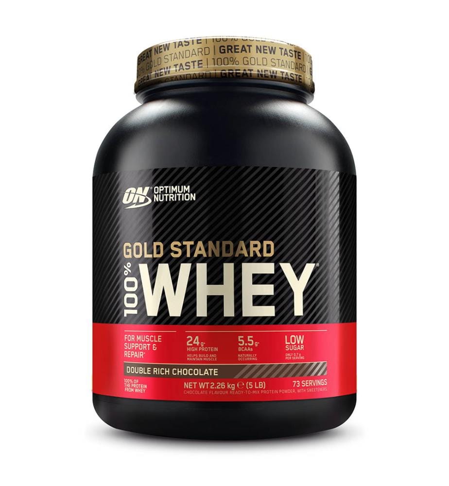 100% Whey Gold Standard Chocolate Double Rich 5lb - 2267 g