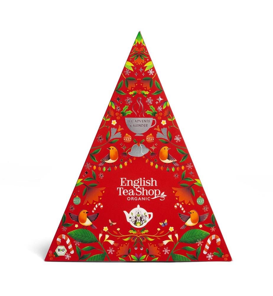 Mosaik" rouge, 25 sachets en forme de pyramide