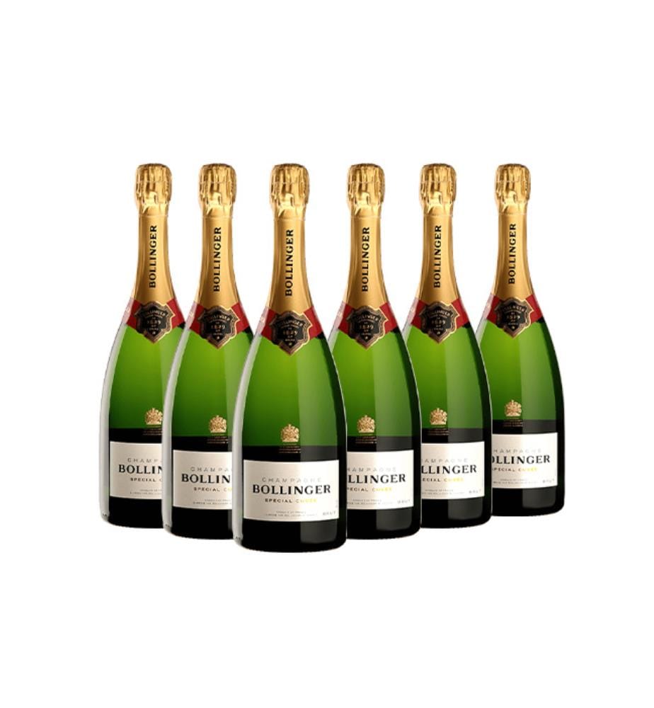 Lot de 6 Bouteilles Bollinger Spécial Cuvée Champagne Brut - 75 cl
