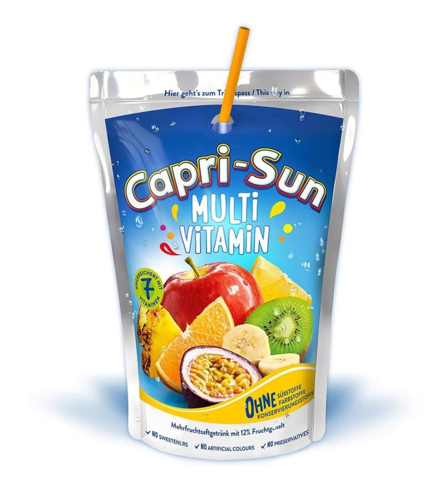 40x Boissons Capri-Sonne Multivitamines - 200 ml