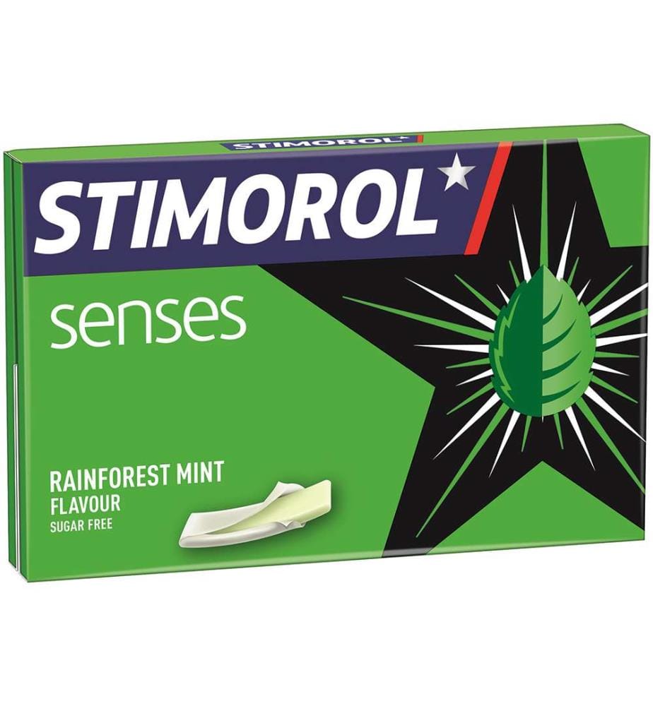 18x Stimorol Senses Menthe verte - 23g