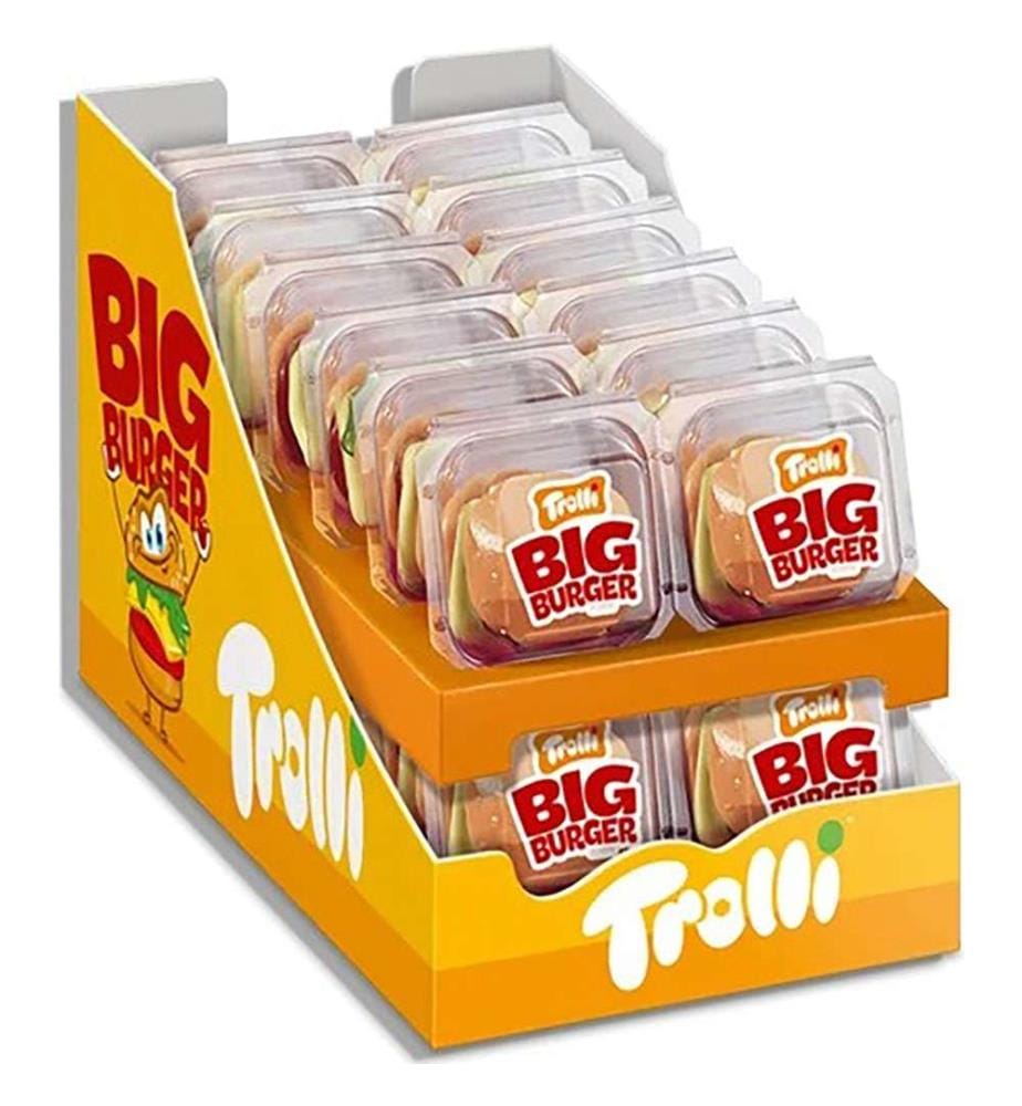 24x Trolli Big Burger - 50g