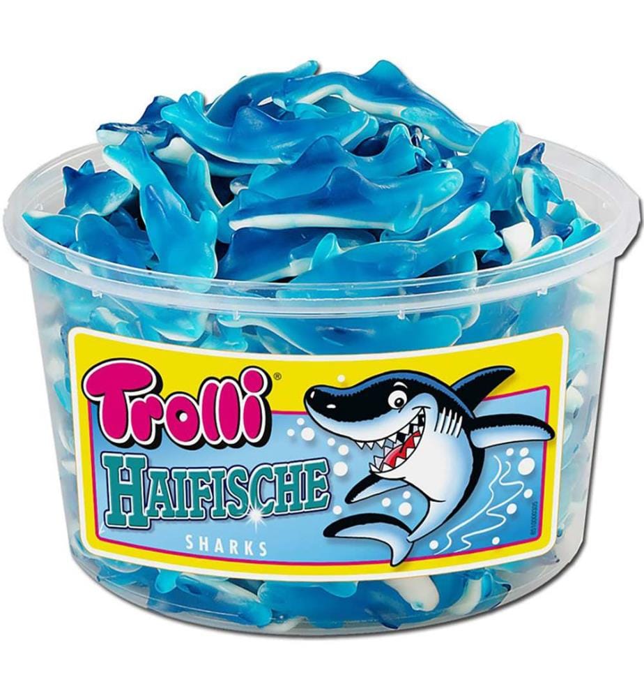 150x Trolli Boîte Requin - 8g