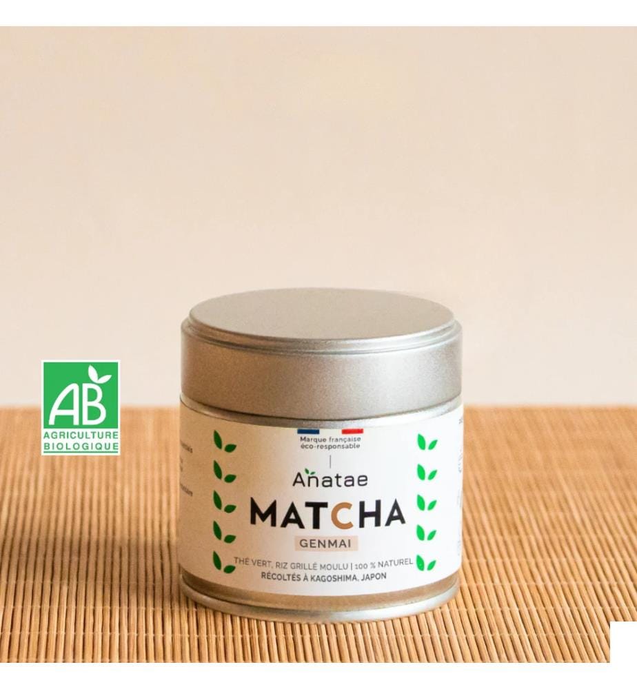 Thé Matcha Genmai Bio - 30 gr