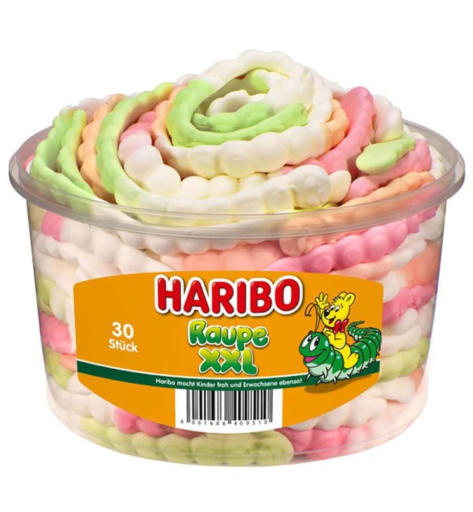 30x Haribo Chenille XXL - 50 pièces