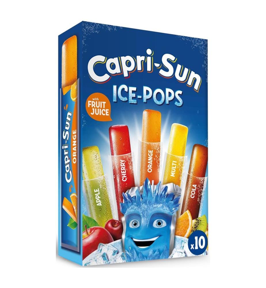 24x Capri-Sun Ice Pops Mix Pack à 5 parfums - 10x40ml